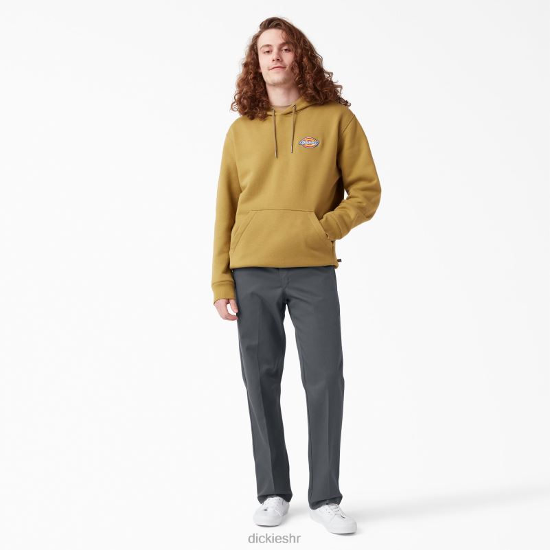 uske radne hlače muškarci Dickies ugljen siva (ch) 6BPL6114 radna odjeća
