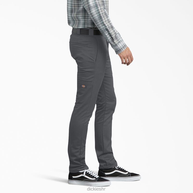 uske radne hlače muškarci Dickies ugljen siva (ch) 6BPL6148 radna odjeća