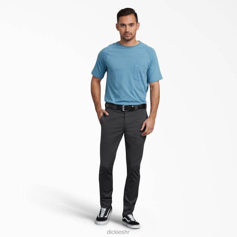 uske radne hlače od kepera uskog kroja muškarci Dickies crna (bk) 6BPL6229 radna odjeća