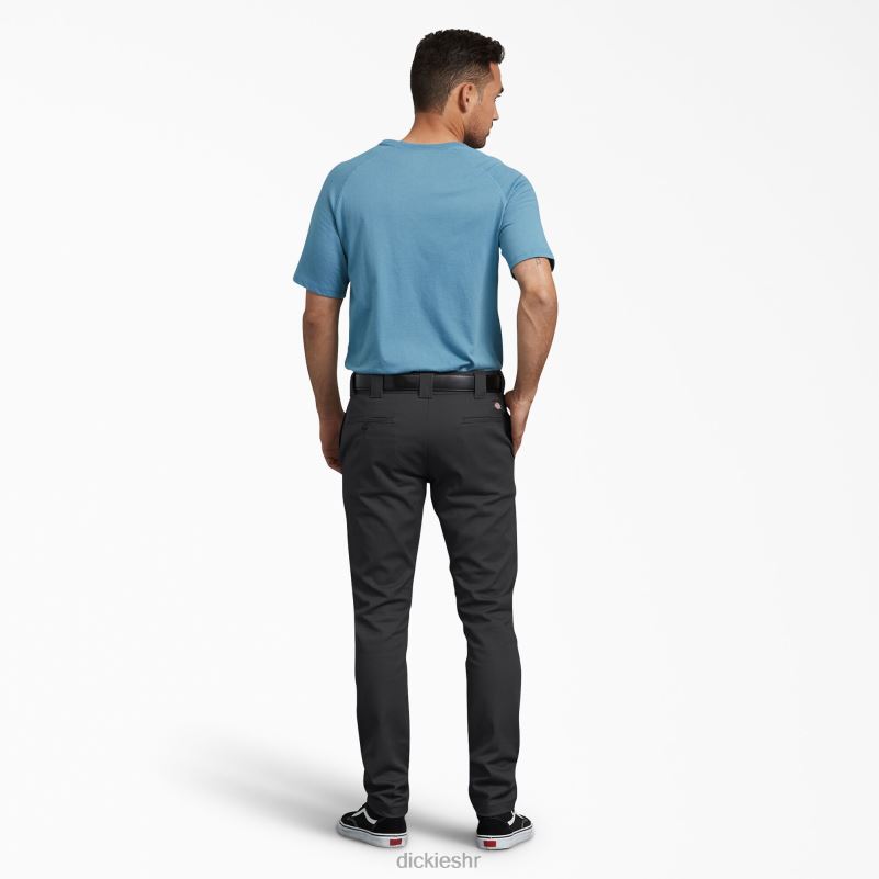 uske radne hlače od kepera uskog kroja muškarci Dickies crna (bk) 6BPL6229 radna odjeća