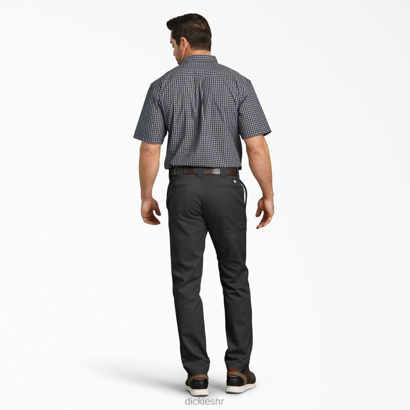 višenamjenske radne hlače s džepovima uskog kroja suženih nogavica muškarci Dickies crna (bk) 6BPL6108 radna odjeća