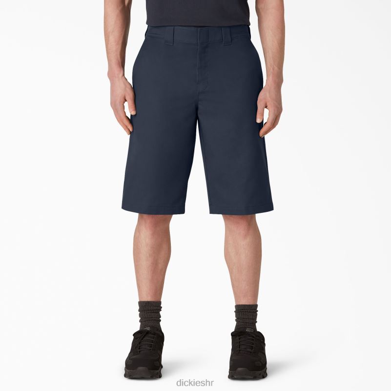 cooling aktivne kratke hlače s ravnim prednjim dijelom struka 13" muškarci Dickies tamnoplava (dn) 6BPL6400 radna odjeća