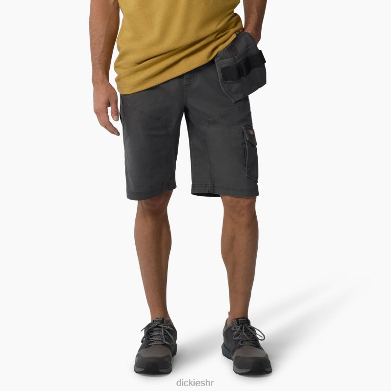kratke hlače temp-iq 365 tech duck 11" muškarci Dickies isprani škriljevac (rsl) 6BPL6484 radna odjeća