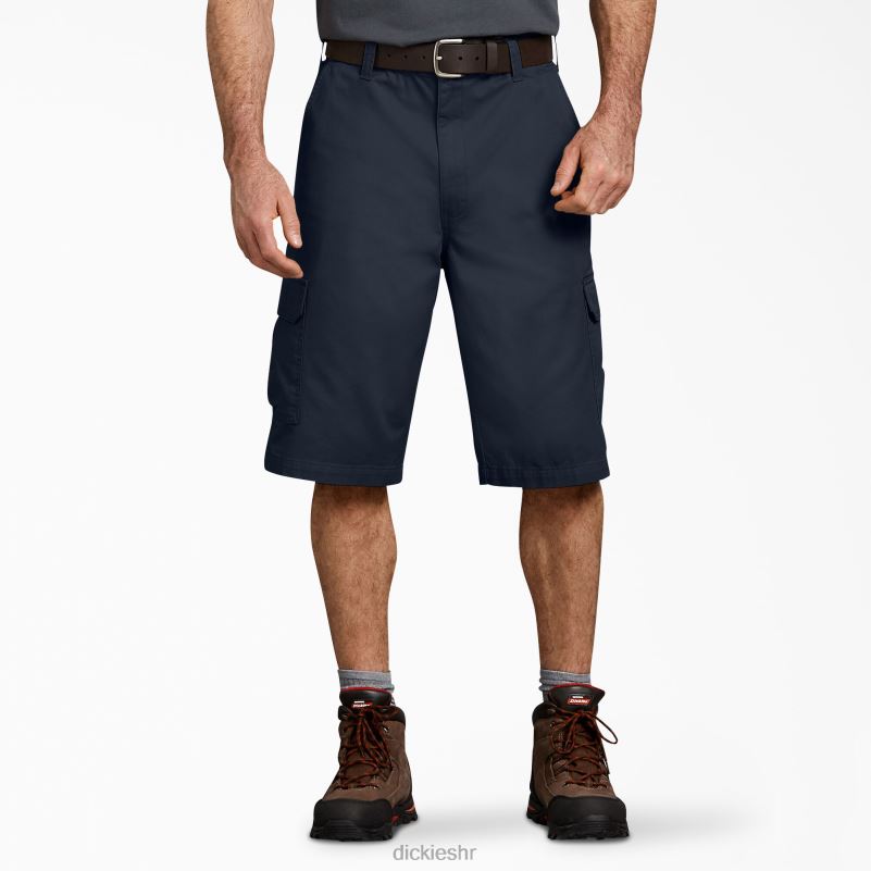 kratke radne hlače širokog kroja 13" muškarci Dickies isprana tamnoplava (rdn) 6BPL6387 radna odjeća
