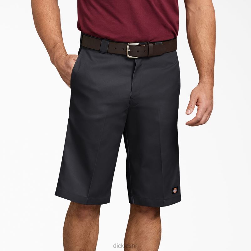 višenamjenske radne hlače opuštenog kroja s džepovima 13" muškarci Dickies crna (bk) 6BPL6371 radna odjeća