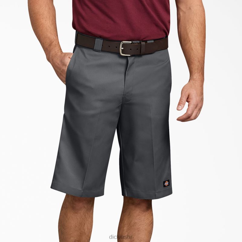 višenamjenske radne hlače opuštenog kroja s džepovima 13" muškarci Dickies ugljen siva (ch) 6BPL6372 radna odjeća