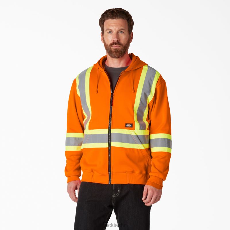 hi vis sigurnosna majica s kapuljačom uniseks Dickies ansi narančasta (ao) 6BPL61458 radna odjeća