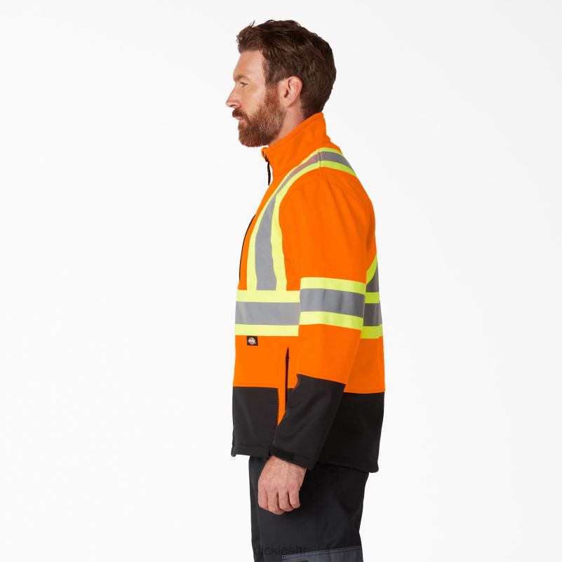 hi vis sigurnosna softshell jakna uniseks Dickies ansi narančasta (ao) 6BPL61455 radna odjeća