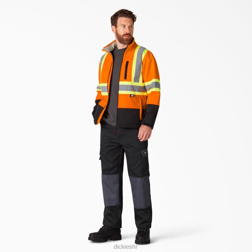hi vis sigurnosna softshell jakna uniseks Dickies ansi narančasta (ao) 6BPL61455 radna odjeća