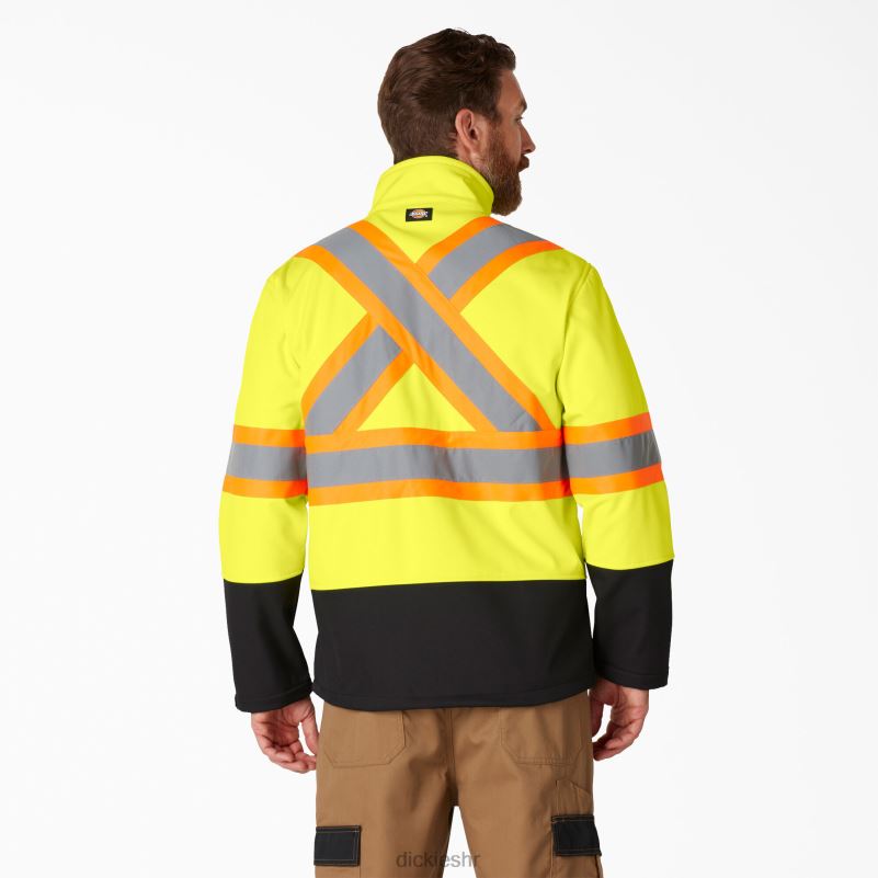 hi vis sigurnosna softshell jakna uniseks Dickies ansi žuta (ay) 6BPL61456 radna odjeća