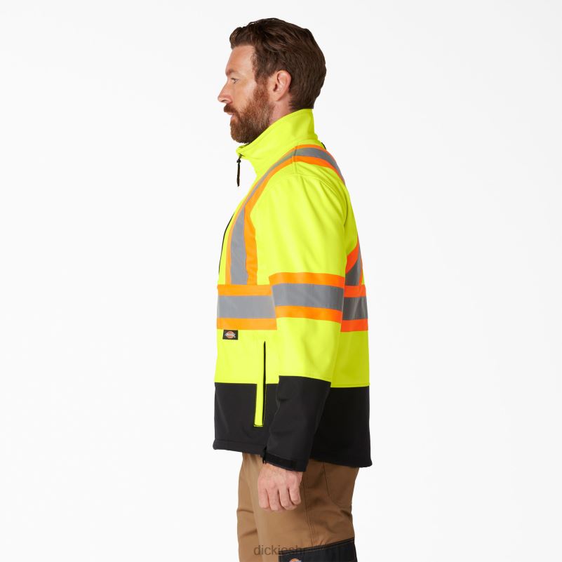 hi vis sigurnosna softshell jakna uniseks Dickies ansi žuta (ay) 6BPL61456 radna odjeća