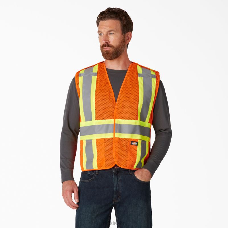 hi vis sigurnosni prsluk uniseks Dickies ansi narančasta (ao) 6BPL61451 radna odjeća