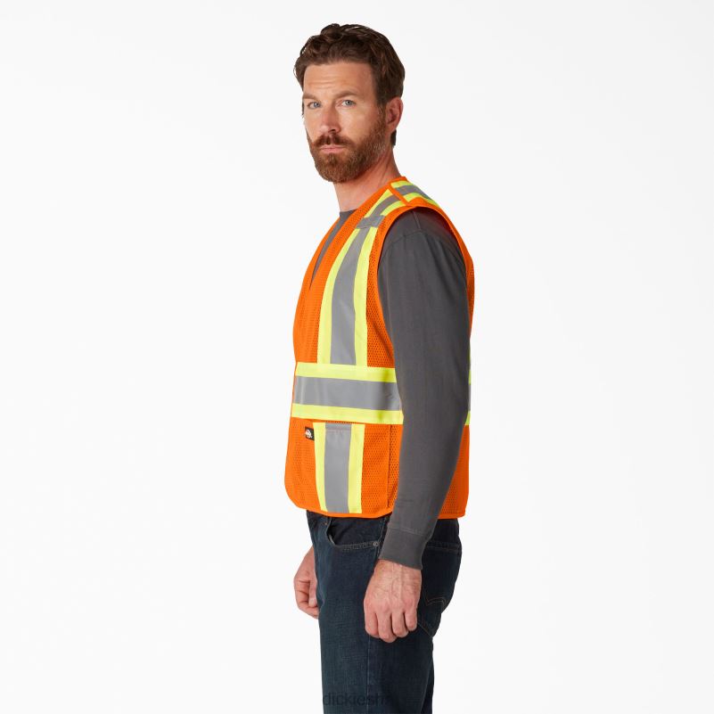 hi vis sigurnosni prsluk uniseks Dickies ansi narančasta (ao) 6BPL61451 radna odjeća