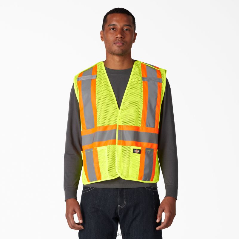 hi vis sigurnosni prsluk uniseks Dickies ansi žuta (ay) 6BPL61452 radna odjeća
