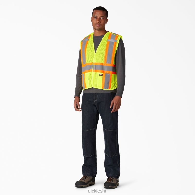 hi vis sigurnosni prsluk uniseks Dickies ansi žuta (ay) 6BPL61452 radna odjeća
