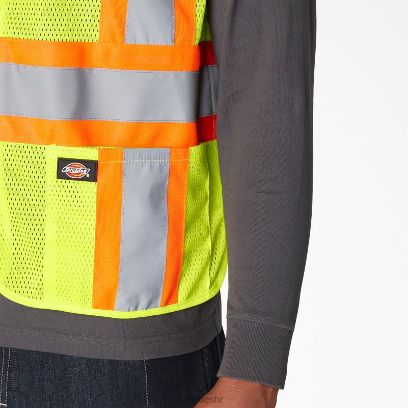 hi vis sigurnosni prsluk uniseks Dickies ansi žuta (ay) 6BPL61452 radna odjeća