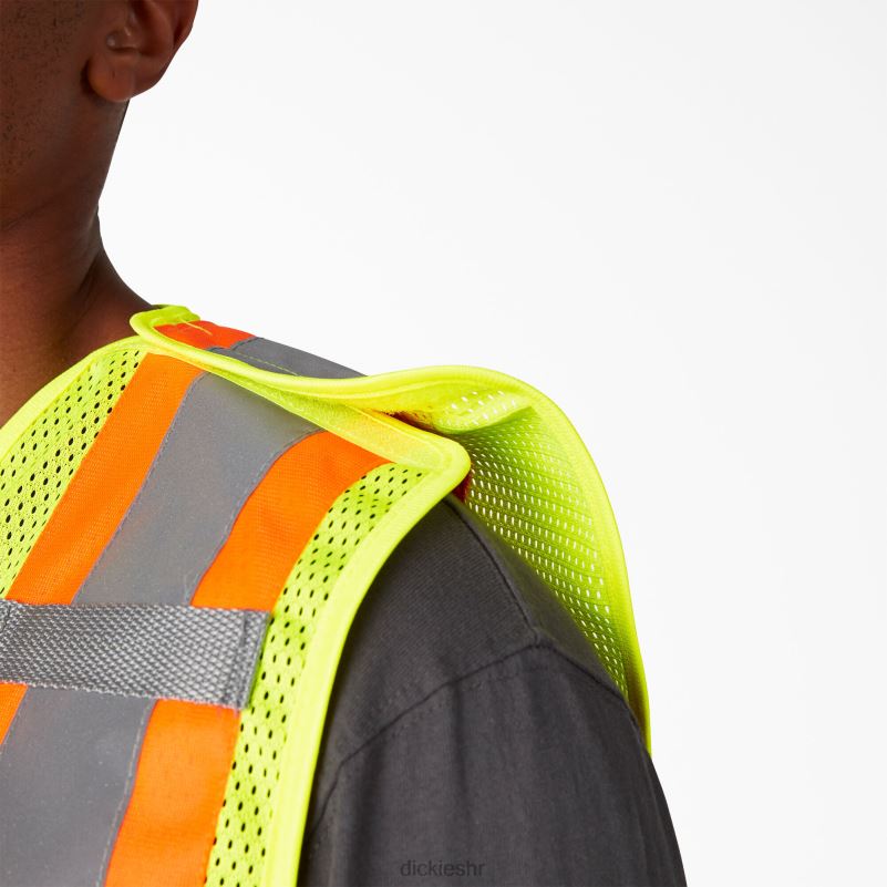 hi vis sigurnosni prsluk uniseks Dickies ansi žuta (ay) 6BPL61452 radna odjeća