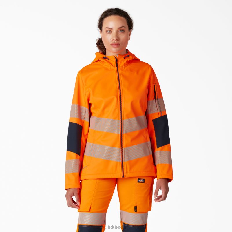 softshell jakna visokih performansi žene Dickies narančasto (ili) 6BPL62353 radna odjeća