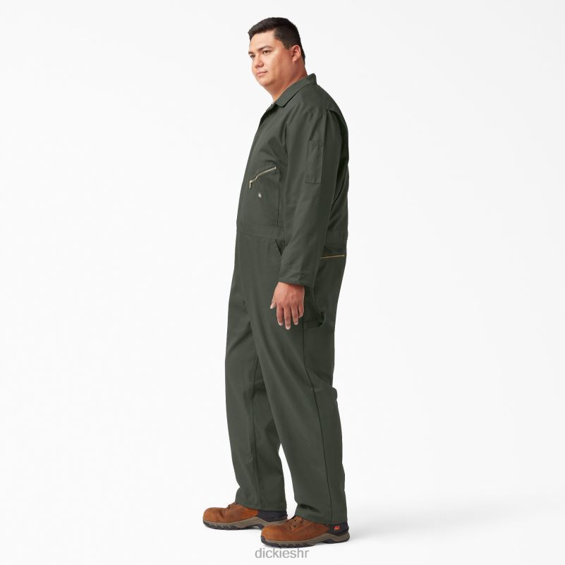 deluxe mješoviti kombinezon dugih rukava muškarci Dickies maslinasto zelena (og) 6BPL61237 radna odjeća