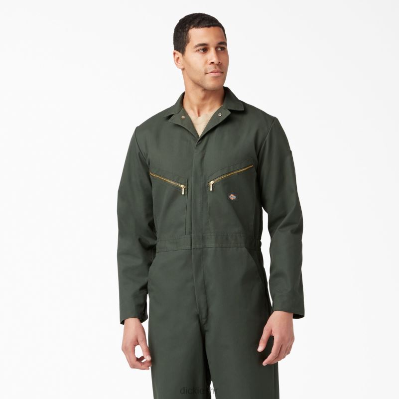 deluxe mješoviti kombinezon dugih rukava muškarci Dickies maslinasto zelena (og) 6BPL61237 radna odjeća