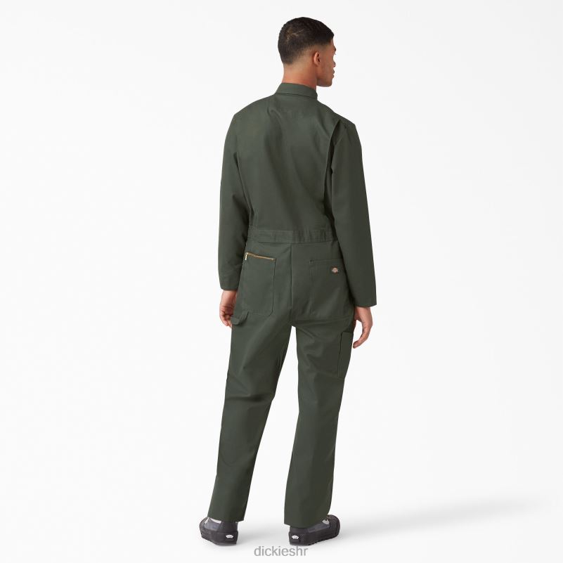 deluxe mješoviti kombinezon dugih rukava muškarci Dickies maslinasto zelena (og) 6BPL61237 radna odjeća