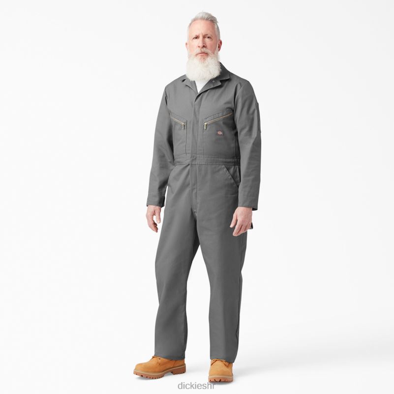 deluxe mješoviti kombinezon dugih rukava muškarci Dickies siva (gy) 6BPL61236 radna odjeća