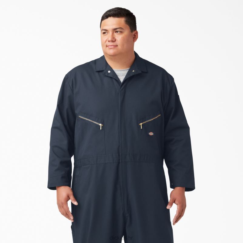 deluxe mješoviti kombinezon dugih rukava muškarci Dickies tamnoplava (dn) 6BPL61235 radna odjeća