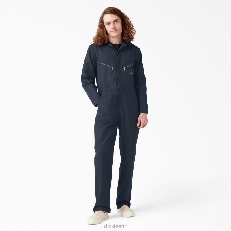 deluxe mješoviti kombinezon dugih rukava muškarci Dickies tamnoplava (dn) 6BPL61235 radna odjeća