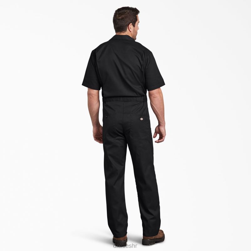 flex kombinezon kratkih rukava muškarci Dickies crna (bk) 6BPL61238 radna odjeća