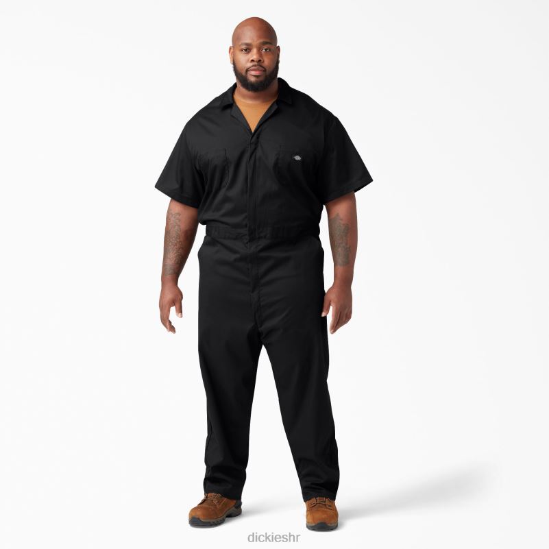 flex kombinezon kratkih rukava muškarci Dickies crna (bk) 6BPL61238 radna odjeća