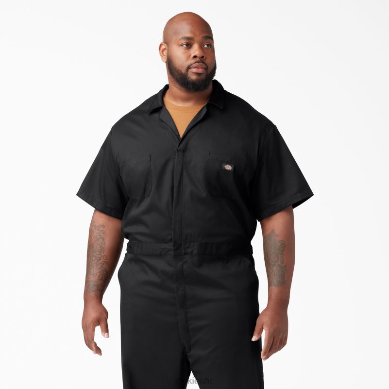 flex kombinezon kratkih rukava muškarci Dickies crna (bk) 6BPL61238 radna odjeća