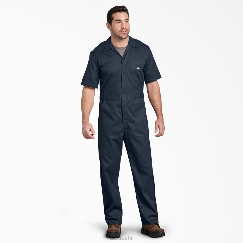 flex kombinezon kratkih rukava muškarci Dickies tamnoplava (dn) 6BPL61239 radna odjeća