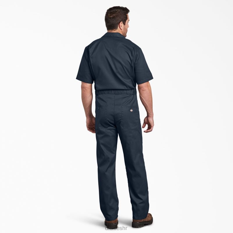 flex kombinezon kratkih rukava muškarci Dickies tamnoplava (dn) 6BPL61239 radna odjeća