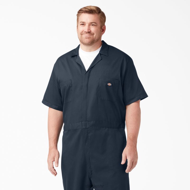 flex kombinezon kratkih rukava muškarci Dickies tamnoplava (dn) 6BPL61239 radna odjeća
