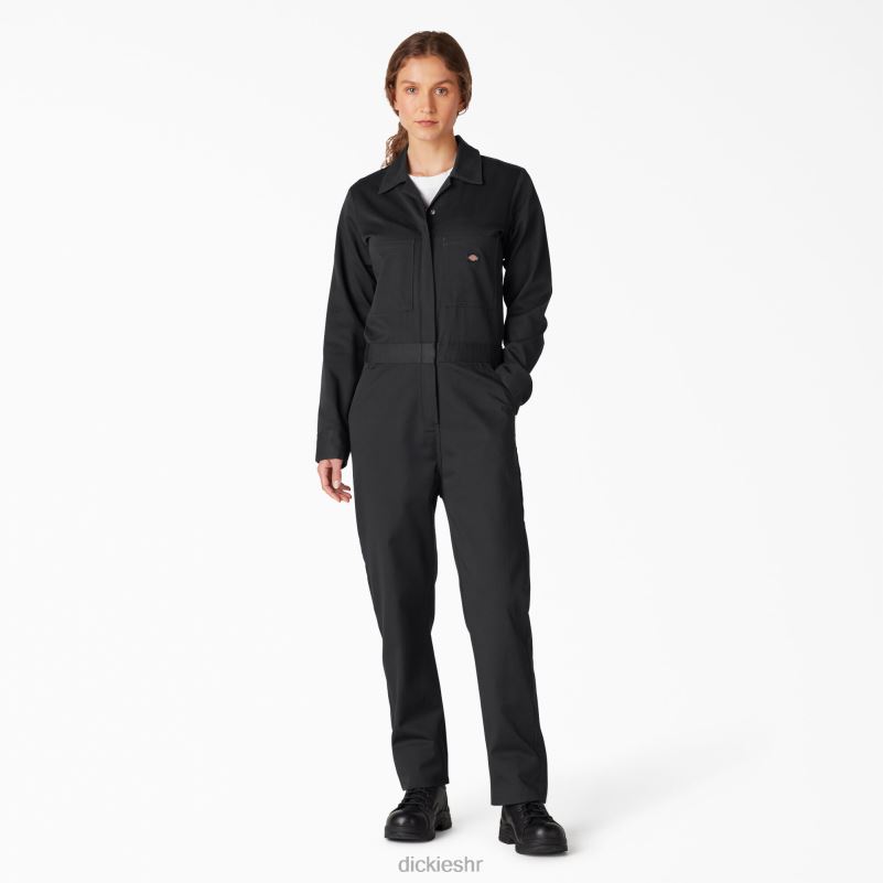 kombinezon dugih rukava žene Dickies crna (bk) 6BPL61930 radna odjeća