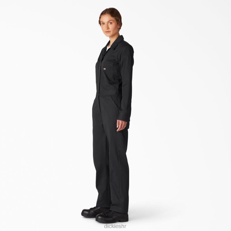 kombinezon dugih rukava žene Dickies crna (bk) 6BPL61930 radna odjeća