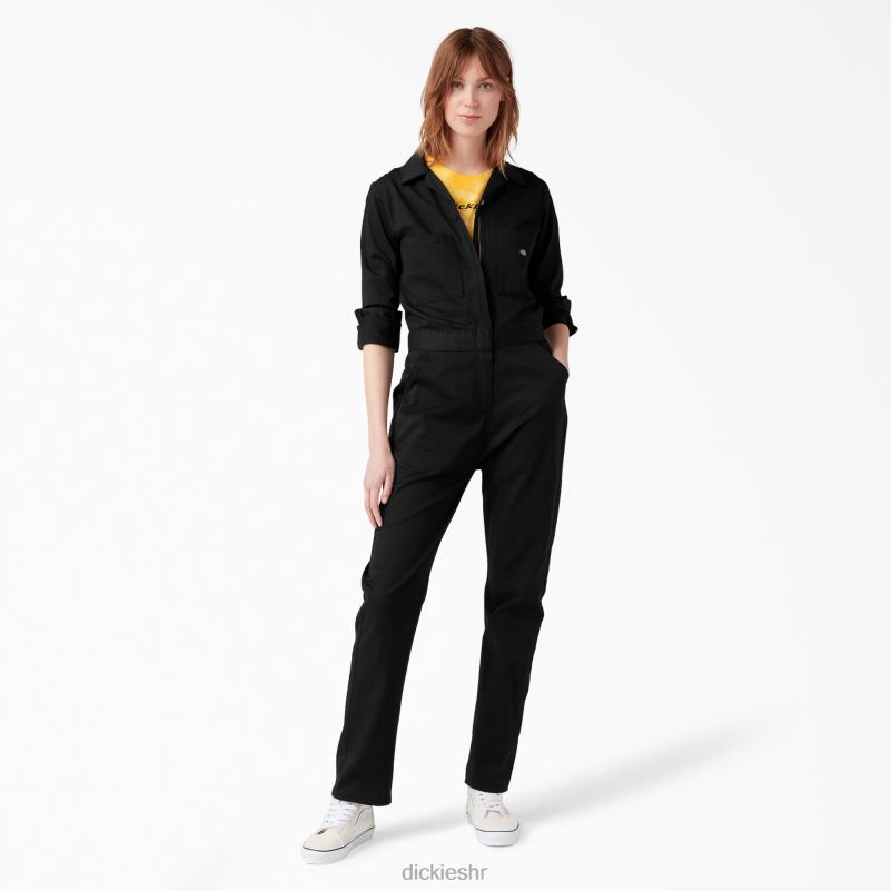 kombinezon dugih rukava žene Dickies crna (bk) 6BPL61930 radna odjeća