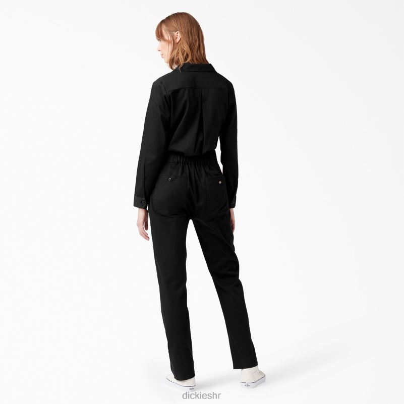 kombinezon dugih rukava žene Dickies crna (bk) 6BPL61930 radna odjeća