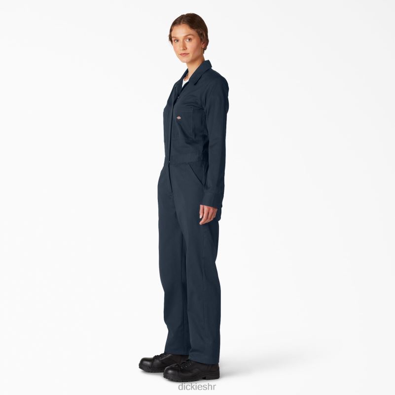 kombinezon dugih rukava žene Dickies tamnoplava (dn) 6BPL61931 radna odjeća