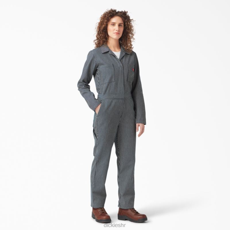 kombinezon s hickory prugama dugih rukava žene Dickies redovito 6BPL61549 radna odjeća