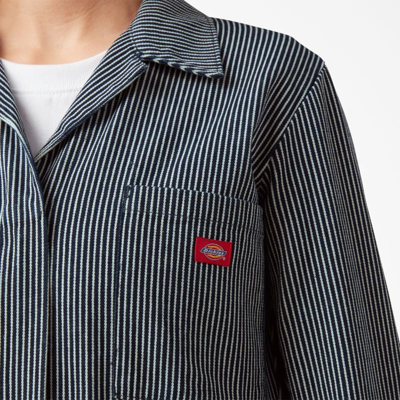 kombinezon s hickory prugama dugih rukava žene Dickies redovito 6BPL61549 radna odjeća