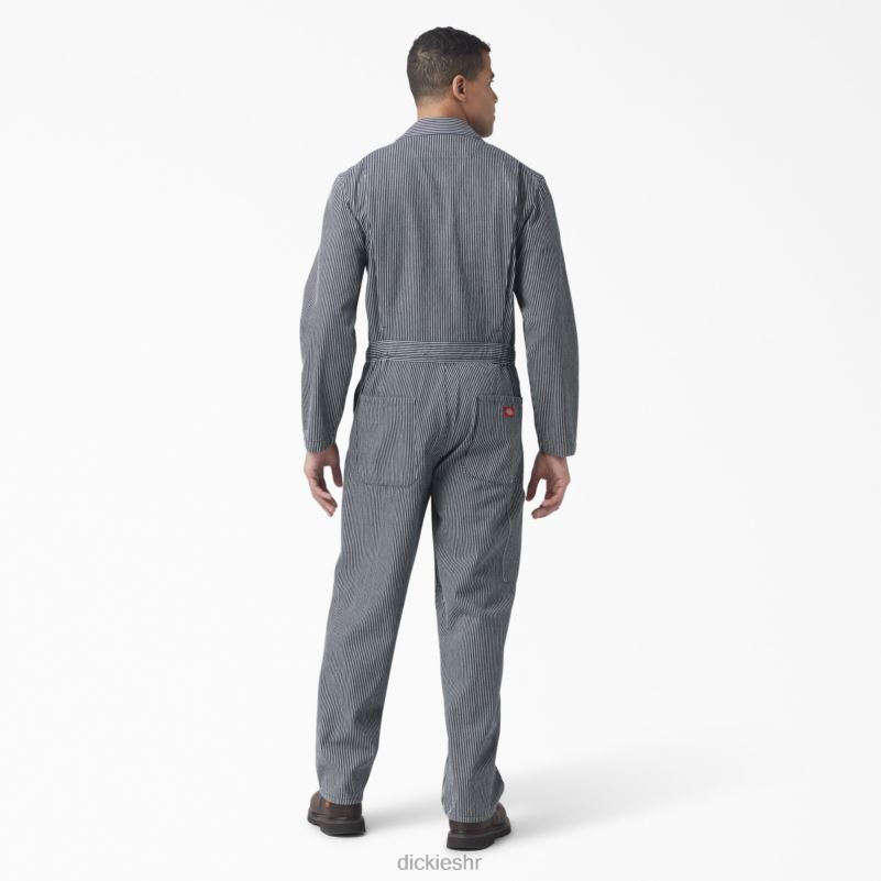 kombinezon s hickory prugama muškarci Dickies isprana pruga hikorija (desno) 6BPL61392 radna odjeća