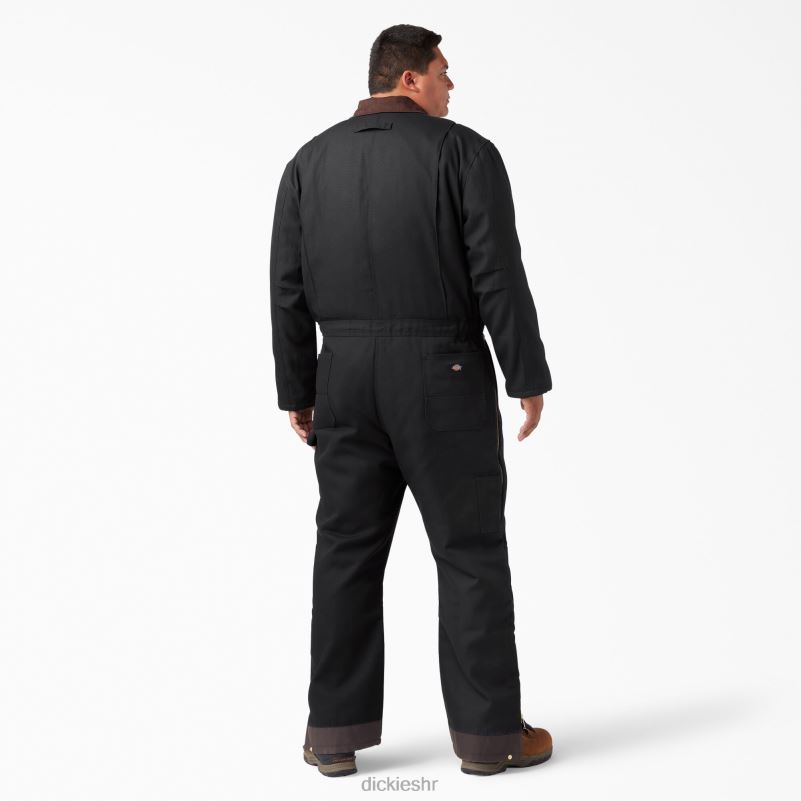 patka izolirani kombinezon muškarci Dickies crna (bk) 6BPL61349 radna odjeća