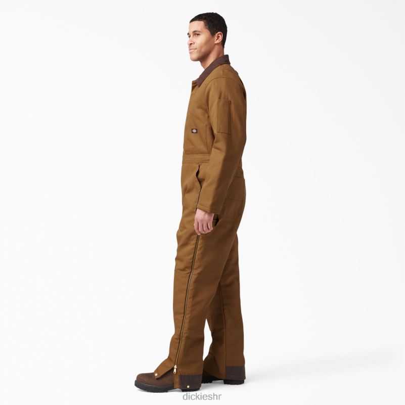 patka izolirani kombinezon muškarci Dickies smeđa patka (bd) 6BPL61348 radna odjeća