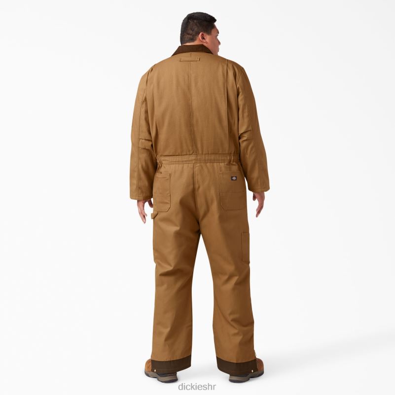 patka izolirani kombinezon muškarci Dickies smeđa patka (bd) 6BPL61348 radna odjeća
