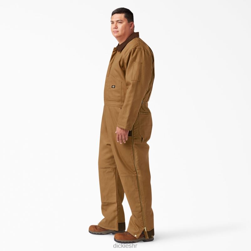 patka izolirani kombinezon muškarci Dickies smeđa patka (bd) 6BPL61348 radna odjeća