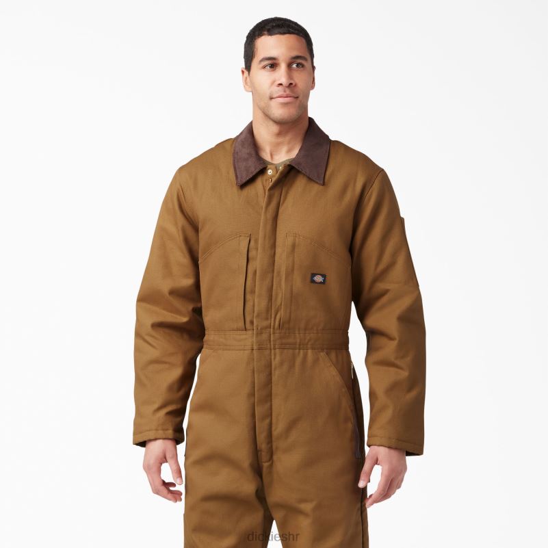 patka izolirani kombinezon muškarci Dickies smeđa patka (bd) 6BPL61348 radna odjeća