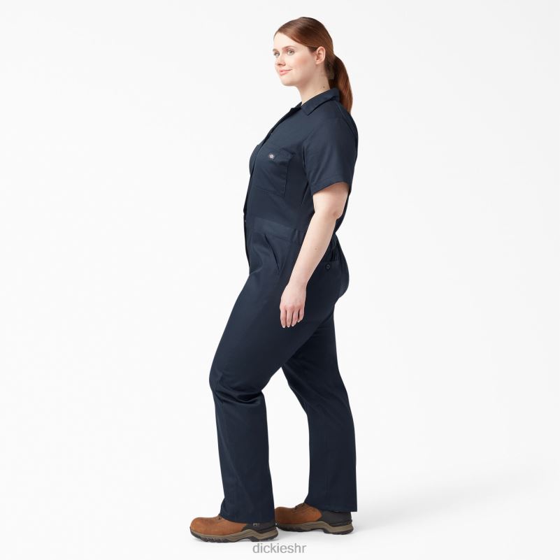 plus flex cooling kombinezon kratkih rukava žene Dickies tamnoplava (dn) 6BPL61551 radna odjeća