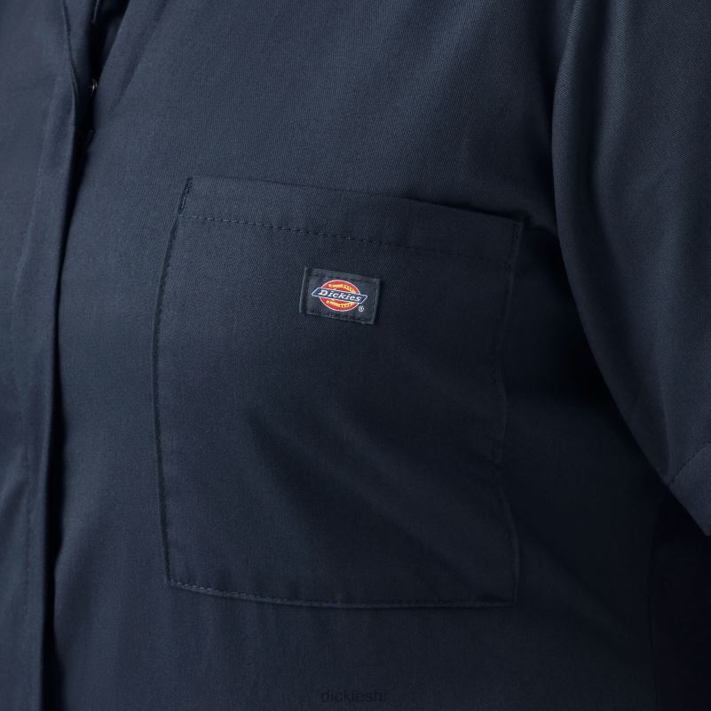 plus flex cooling kombinezon kratkih rukava žene Dickies tamnoplava (dn) 6BPL61551 radna odjeća
