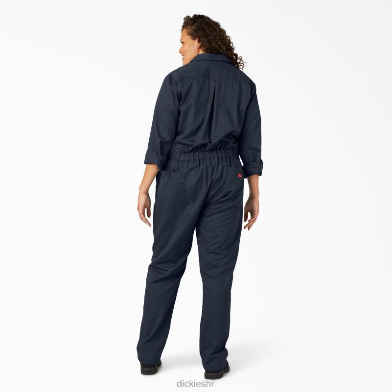 plus kombinezon dugih rukava žene Dickies tamnoplava (dn) 6BPL61949 radna odjeća